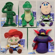 日版 Toy Story 30週年公仔 巴斯光年 翠絲 抱抱龍 綠色小士兵 索克天王 約15cm 中Size 公仔 毛公仔 迪士尼 Disney Pixar 反斗奇兵 玩具總動員 30周年 Buzz 