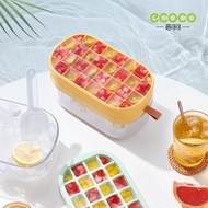 Ecoco Ice cube tray Ice storage container Ice box