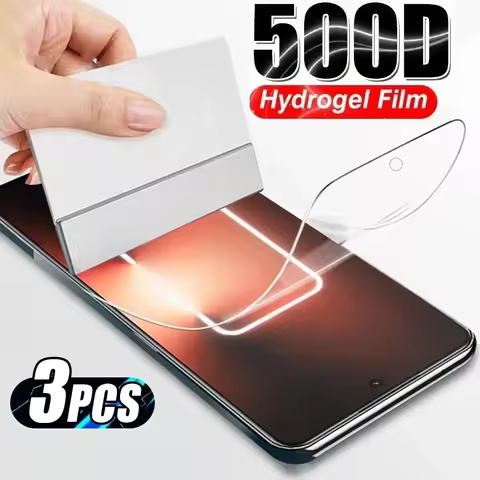 3Pcs Hydrogel Film For LG Risio 4 Reflect Fortune 3 Q61 Stylo 6 K50 Premiere Pro Plus Velvet 5G V60 