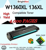 W136 W1360XL/X/A HP136A Compatible Cartridge Toner for HP Laserjet M211d M211dw M236d M236sdn M236sd