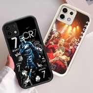YS-45 CR7 Madrid Shockproof Casing for Infinix Tecno POP GT 20 7 Spark GO 30C ITEL City 100 A80 P65 