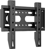 TETVIK Low Profile TV Wall Mount Bracket Most 14-40" LED LCD OLED Flat Screen Small Television Screen VESA up to 200x200mm Max Load 55lbs Fits 19 24 28 29 32 35 39 inch Save Space Fixed TV Wall Mount