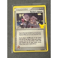 Pokemon TCG 25th Anniversary - Rocket's Admin. - Celebrations: Classic Collection
