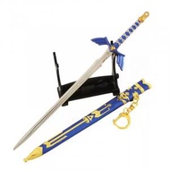 HOT - Switch 薩爾達傳說: 金屬匙扣 (大師之劍) + 劍套｜The Legend of Zelda: Keychain (Master Sword) + Sword Sheath (22cm)