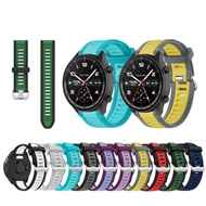 for OPPO watch X 2 4pro Sprot Oneplus watch 3 2 2R Two Tone Sports Silicone Band  Watch Strap