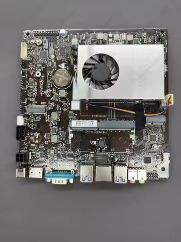 All-New 12th Gen N100 Mini ITX Motherboard - Quad-Core All-in-One Mini PC for HTPC & Digital Signage