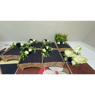 Pre Love Dulang Hantaran Siap Gubah 7set ( 1Dulang Sirih + 5Dulang Biasa + 1 Bakul Buah)
