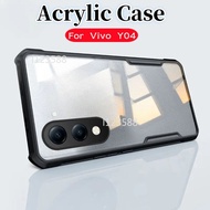 Suitable For Vivo Y04 Y03 T 4G VivoY03 Y29S Y29t Y03t Y 04 03 VivoY04 NTransparent TPU Bumper Acryli