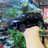 Mô hình xe Cadillac Escalade full kính có đèn và âm thanh tỉ lệ 1:24