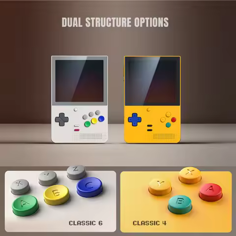 Retroid Pocket Classic Handheld Game Console 3.92Inch Screen 6GB 128GB G1 Gen2 Video Game Console RP
