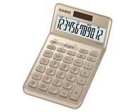 Casio Calculator เครื่องคิดเลข  คาสิโอ รุ่น  JW-200SC-BK แบบสีสัน ปรับหน้าจอได้ 12 หลัก สีดำ