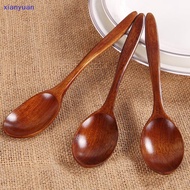 [xianyuan] 18cm Wood Spoon Bamboo Cooking Utensil Coffee Kitchen Teaspoon Tablew XY