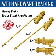 Heavy Duty 1/2” & 3/4" Brass Float Arm Valve/ Pelampung Tembaga/ H/D Brass float Valve Injap Terapun