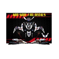 Decals, Sticker, Motorcycle Decals for Yamaha Mio soul I 115, 071,