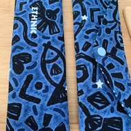 文青風環保筷袋 ~馬雅文明 斑駁蔚藍 收納包.環保筷袋.手作餐具袋