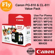 ORIGINAL CANON PG-810 + CL-811 (VALUE PACK) 810 BLACK / 811 COLOR / PG-810 / CL-811