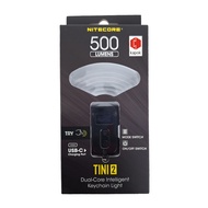 NITECORE 奈特科爾 TINI2 OLED 智能雙核鑰匙圈燈 TYPE-C  金屬灰色  1個
