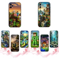 for Redmi Note 10 Pro Max 10S 10T 11S 11t Plus 11E Silicone phone case TPU Puzzle game Minecraft zz.