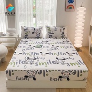 100% Waterproof Mattress Protector Cartoon Fit Sheets Single/Super Single/Queen/King/Super King Sheets Pillowcases