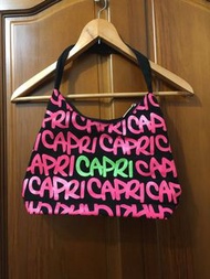 《Robin Ruth》美式時尚肩背包 字母包 隨身包 粉色字樣（內有拉鍊暗袋）#22生日慶
