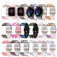 Camo Soft Silicone Band Strap for Garmin Venu Sq 2 Venu 2 Plus Forerunner 245 645 165 158 55 570 42m