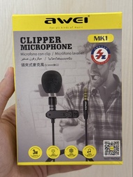清貨🙏AWEI 領夾式麥克風Clipper Microphone