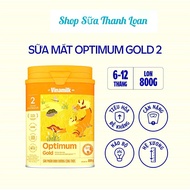 (HSD T6-2027) (Mẫu Mới + Có Tích Điểm) Sữa Bột VINAMILK OPTIMUM GOLD 2 800g.