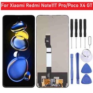 หน้าจอ Xiaomi Poco x4 GT / Redmi Note 11T Pro จอชุดPoco X4 GT / Note 11T Pro LCD พร้อมทัชสกรีน แถมชุ