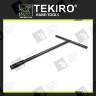 TEKIRO SOCKET WRENCH BLACK T-SOCKET WRENCH 17, 19 (UNIT) T-TYPE WRENCH