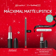 MAC MACXIMAL Silky Matte Lipstick / hasil matte tahan lama– Best seller makeup • lipstik - Make up [
