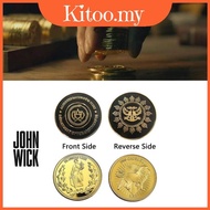 Wick Stunning John Continental Hotel Gold Coins A Must-have For Any Movie Collection Memorabilia