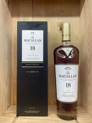 藍籌投資 | 威士忌  | 蘇格蘭 | Macallan 18 Years Sherry Single Malt (麥卡倫) | 2022