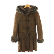 Coat Duffle Brown Long Direct from Japan Secondhand
