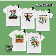 minecraft tshirt/lego size dewasa-3XL