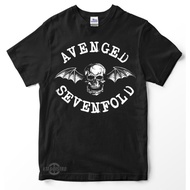 AVENGED SEVENFOLD BAT LOGO Premium T-shirt Avenged sevenfold A7x vintage metal band t-shirt sepultur