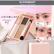 [SG]Judydoll Portable Multi-Function Box Travel Palette Eyeshadow Highlighter Contouring Powder Masc