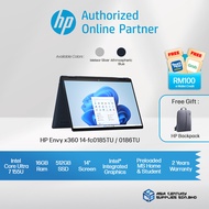 HP Envy x360 14-fc0185AU 14-fc0186AU 14'' FHD Screen Notebook / Ultra 7-155U / 16GB RAM / 512GB SSD 