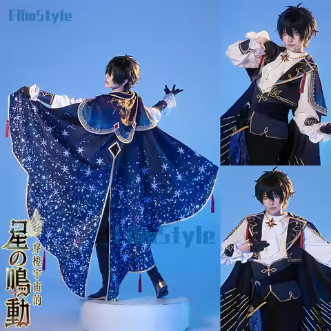 Ensemble Stars Starry Symphony‌ Kagehira Mika Itsuki Shu Cosplay Costume Uniform Halloween Carnival 