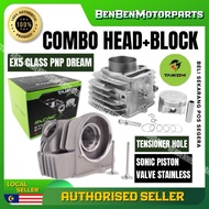 COMBO SET FOR EX5 CLASS PNP DREAM RACING BLOCK WITH TENSIONER HOLE HEAD SET 62MM 65MM 26/30 27/31 V2