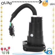 OLINI Trailer Adapter Plug, 4 Way Flat 6-24V 4 Pin to 7 Pin Adapter, RV Trailer Adapter 7 Way Round 