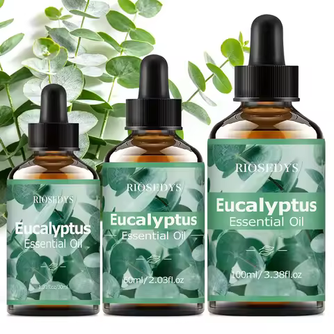 EUCALYPTUS ESSENTIAL OIL is moisturizing and nourishing massage oil suitable for skincare, fragrance