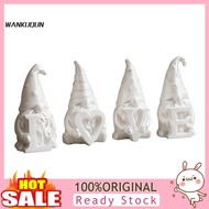 [Ready stock]  4pcs Micro Landscape Figurines, Sweet Confession Presents, Small Faceless Dwarf, 3D P