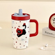 Ceramic Lining Large Capacity Stylish Thermal Water Bottle 800ml