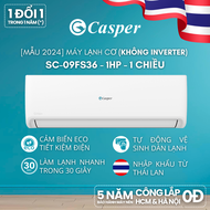 [Công lắp 0Đ HCM/HN] Máy lạnh (không Inverter) Casper 1HP SC-09FS36 - 1 chiều