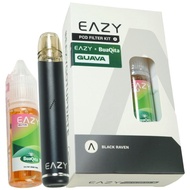Ready JT Pod Vape Eazy Pod Filter Kit 650mAh Black Bundling BuaQita By Eazy.Corp