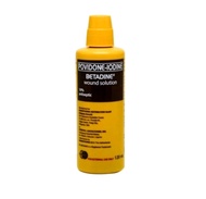 Betadine wound solution 120ml bottle