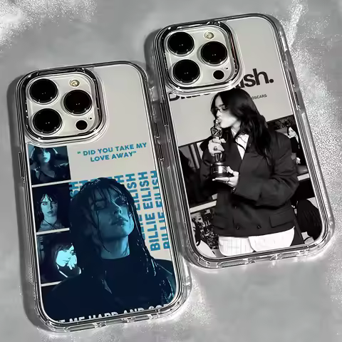 Singer B-Billies E-Eilishs Phone Case For iPhone 17 16e 16 15 14 13 12 11 mini Pro Max X XR XSMAX 8 