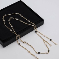 CHANEL 26X字母珍珠元素長項鍊