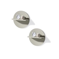 SB Design Square SB FURNITURE ชั้นแขวน LAV-A ขนาด 43 ซม. 2 ชิ้น สีครีม