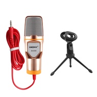Siborie BM300 Microphone condenser microphone 3.5mm live microphone including stand set Siap COD